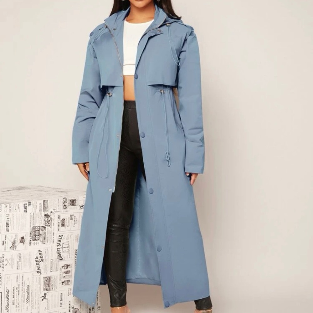 Hooded Trench Coat *New Never Worn*
